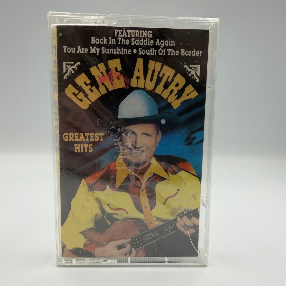 Gene Autry Greatest Hits Cassette Tape 1992 Sony Music BT 18874 Sealed New